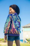 Lola + The Boys Jackets & Bombers Magic Shimmer Unicorn Bomber