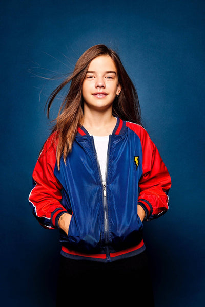 Lola & The Boys Jackets & Bombers Tiger Flash Bomber