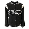 Lola + The Boys Jackets & Bombers Women's Chicago Varsity Bomber Jacket