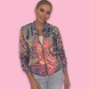 Lola & The Boys Jackets & Bombers Women's Magic Mermaid Sequin Bomber