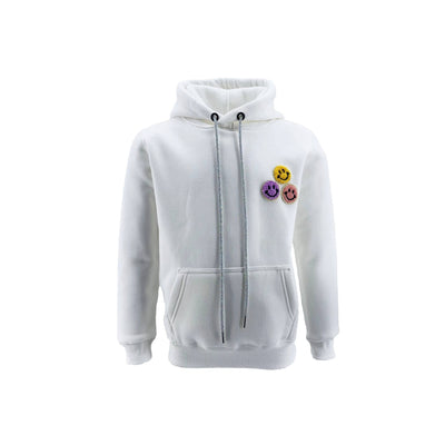 Lola + The Boys Jackets Emoji Love Hoodie