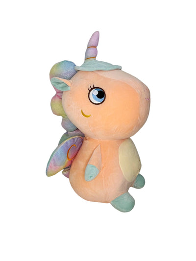 Lola + The Boys Cantaloupe Jumbo Unicorn Plushie Toy