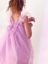 Lola + The Boys Lavender Butterfly Fairy Dress