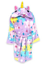 Lola + The Boys Lavender star unicorn robe