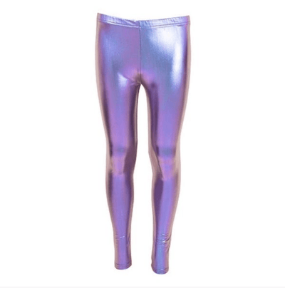 Lola + The Boys Leggings Purple Galaxy Leggings