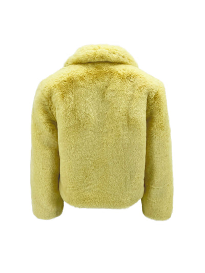 Lola + The Boys Little Miss Sunshine Faux Fur Jacket