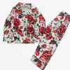 Lola + The Boys loungewear Wonen’s Rose Garden Silk Lounge Set