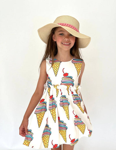 Lola & The Boys Maxi Ice Cream Dream Dress