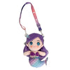 Lola + The Boys Purple Mermaid Doll Crossbody Purse