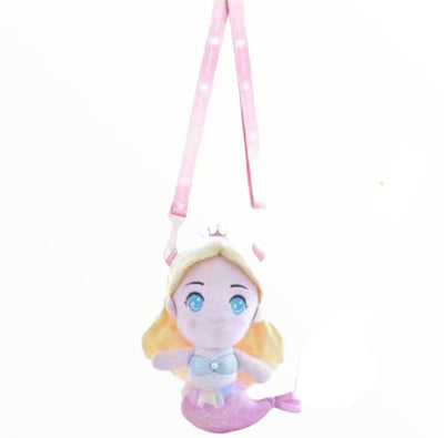 Lola + The Boys Blonde Mermaid Doll Crossbody Purse