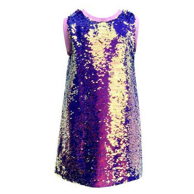 Lola & The Boys Midi Mermaid Magic Sequin Flip Dress