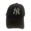 Lola + The Boys New York fuzzy baseball hat