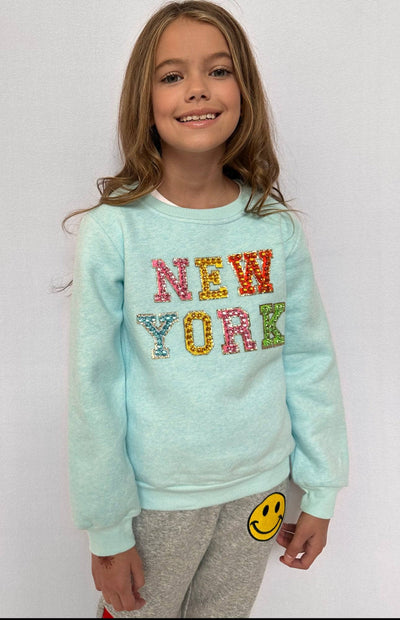 Lola + The Boys New York Gem Sweatshirt