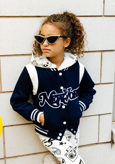 Lola + The Boys New York Varsity Bomber