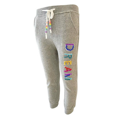 Lola & The Boys Pants Dreamer Crystal Joggers