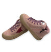 Lola + The Boys Purple High Top Sherpa Sneaker