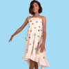 Lola + The Boys Rainbow Butterfly High Low Dress