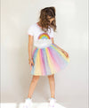 Lola + The Boys Rainbow Confetti Tutu