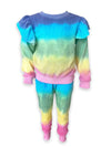 Lola + The Boys Rainbow Dip Dye Waffle Set