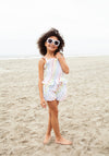 Lola + The Boys Rainbow Hearts Tank Shorts Set