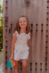 Lola + The Boys Rainbow Hearts Tank Shorts Set