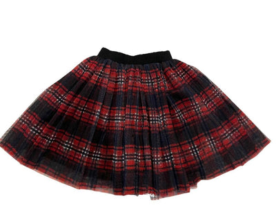 Lola + The Boys Scotch Plaid Tutu Skirt