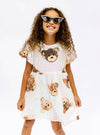 Lola + The Boys Sequin Bear Dress - Preorder ships 10/5