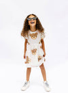 Lola + The Boys Sequin Bear Dress - Preorder ships 10/5