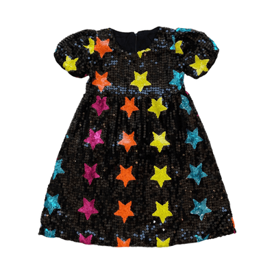 Lola + The Boys Sequin Stars Dress