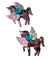 Sequin Unicorn Hair-clip (pack of 2)