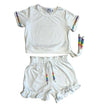 Lola + The Boys SET Candy Bead Ruffle Set