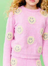 Lola + The Boys Set Pinky Fuzzy Smiley Emoji  Set