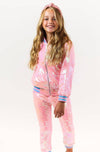 Lola + The Boys Set Pretty in Pink Unicorn Sequin Set