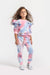 Tie Dye Ruffle Patch Jogger Set