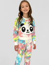 Lola + The Boys Set Tie Dye Splatter Panda Set