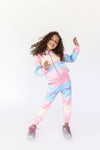 Lola + The Boys Set Unicorn Sky Jogger Set