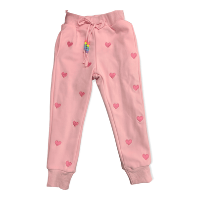 Lola + The Boys Set Women's Full Hearts Jogger Set