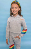 Lola + The Boys Set You Are Amazing Sequin Grey Set