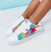 Lola + The Boys Shooting Star Ombré Sneaker