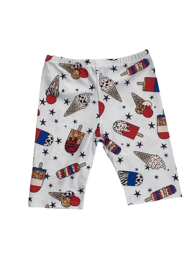 Lola + The Boys Shorts Ice Cream Biker Shorts