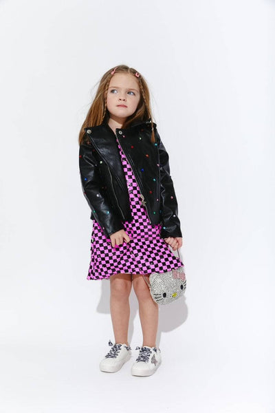 Lola + The Boys Skater Princess Checker Dress