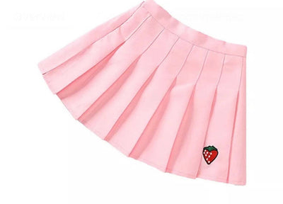 Lola + The Boys skirt Strawberry Tennis Skirt