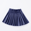 Lola + The Boys Skirts Pleated Vegan Leather Mini Skirt