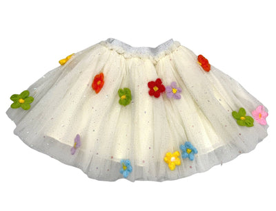 Lola & The Boys Skirts Rainbow Daisy Puff Tutu