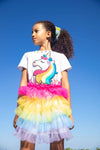 Lola + The Boys Skirts Rainbow Tutu Skirt