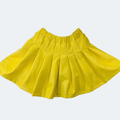 Lola + The Boys Skirts Sunshine Vegan Pleated Skirt -Preorder ships 9/15