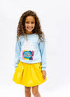 Lola + The Boys Skirts Sunshine Vegan Pleated Skirt -Preorder ships 9/15