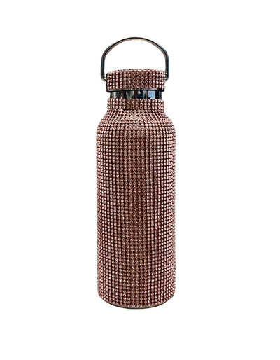 Lola + The Boys ROSE GOLD SPARKLE WATER BOTTLE 500ML/17oz