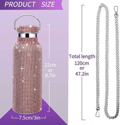 Lola + The Boys SPARKLE WATER BOTTLE 500ML/17oz