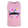 Lola + The Boys Star Lips Tank